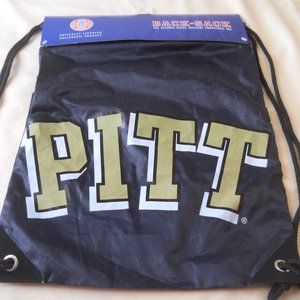 PITT backsack, new w/tags, by Officially Collegia